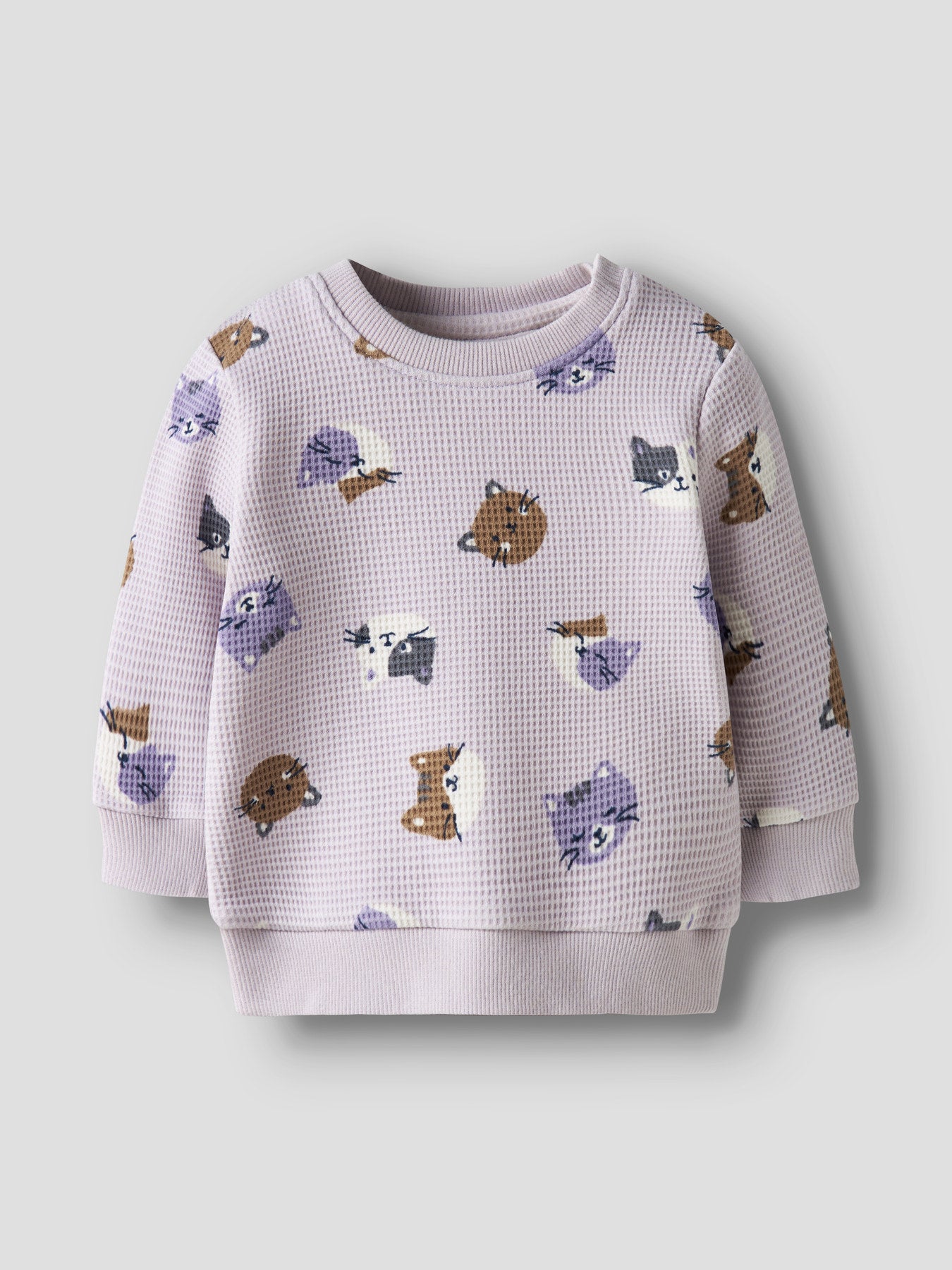 SWEATSHIRT TAMMIE LILAC MARBLE