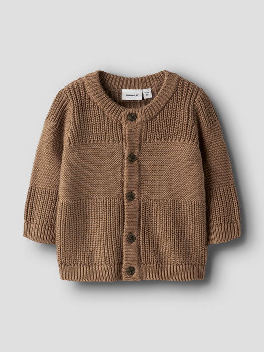 STRICKJACKE BOYS TOASTED COCONUT