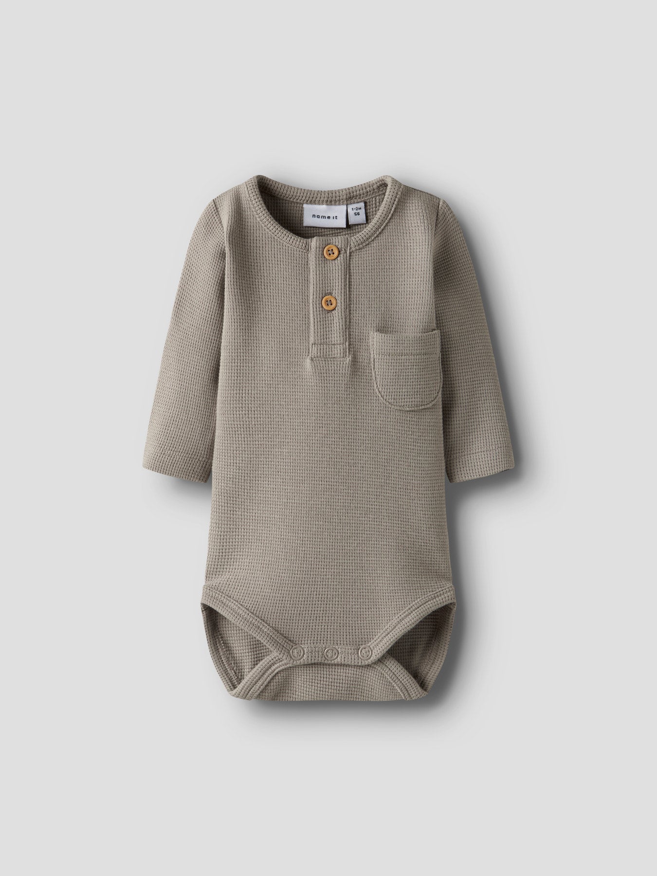 BIO-BAUMWOLL BODY BALON VINTAGE KHAKI