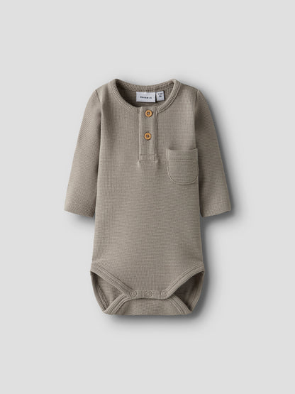 BIO-BAUMWOLL BODY BALON VINTAGE KHAKI