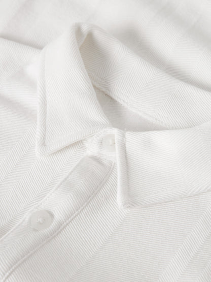 SWEATSHIRT POLO ROBO BRIGHT WHITE