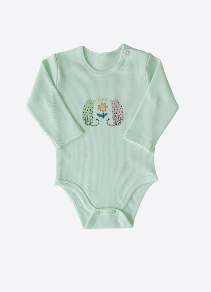 Bio Flowers Lover 2-Teiliges Lila Set