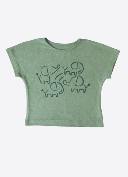 Bio Bamboo 2-teiliges Set Grün