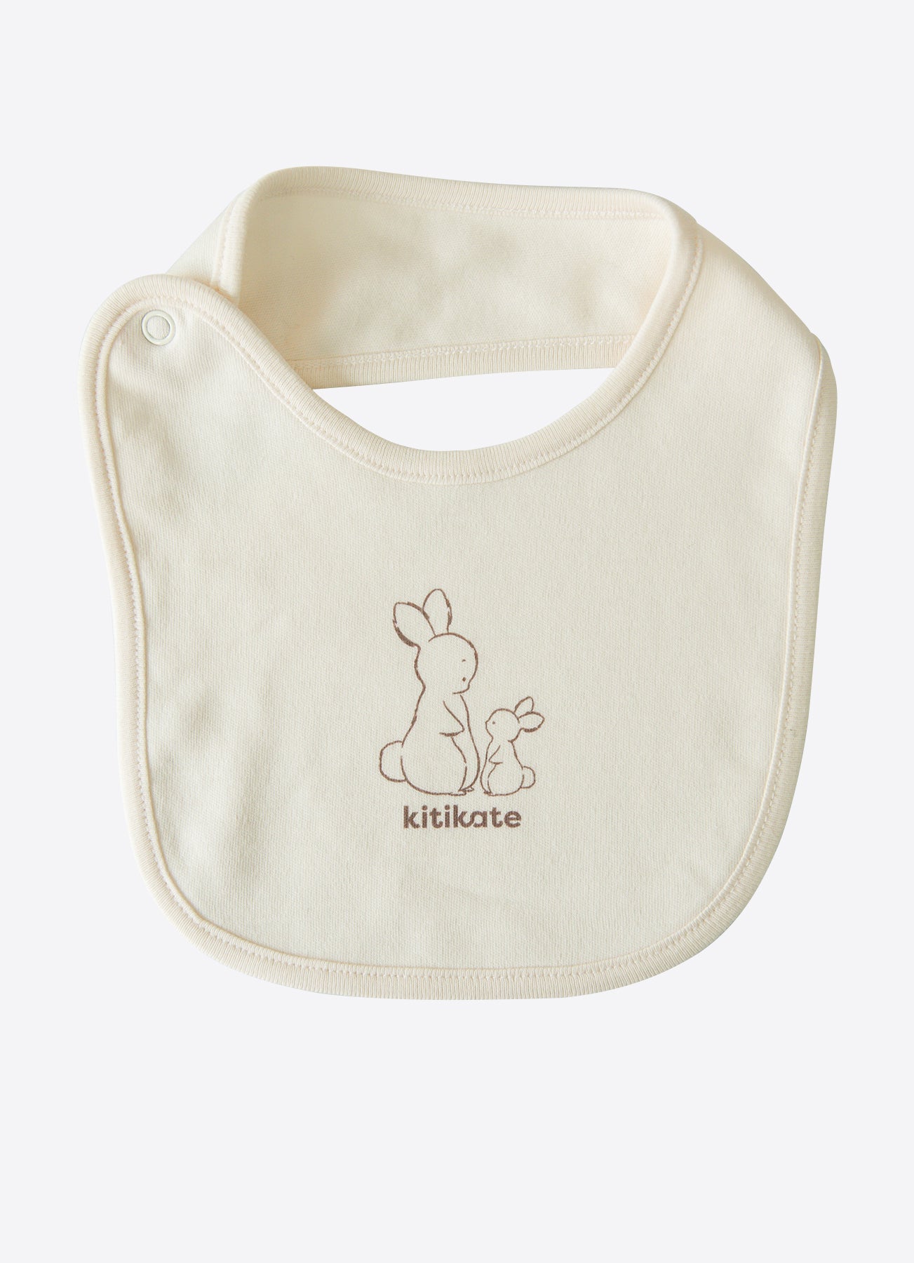 Organic New Basic 2er Set Lätzchen Cremeweiß
