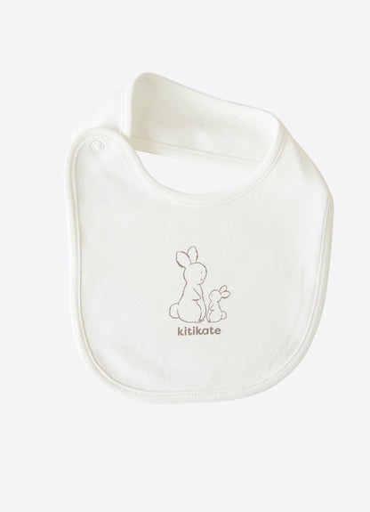 Organic New Basic 2er Set Lätzchen Ecru