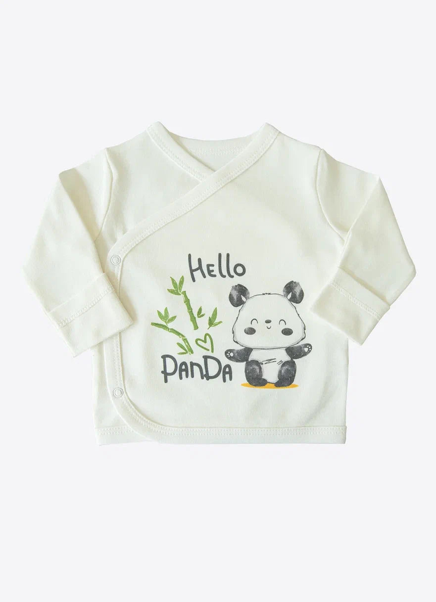 BIO NEWBORN 4-TEILIGES SET PANDA