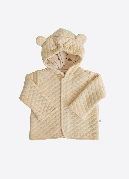 Jacke Oslo gesteppt Beige