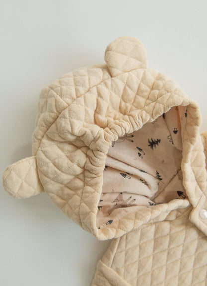 Jacke Oslo gesteppt Beige