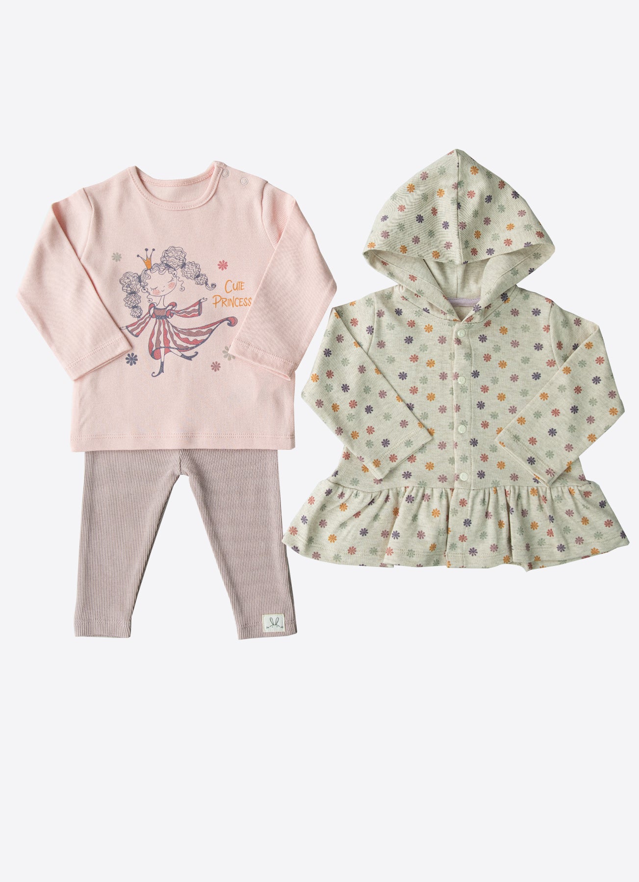Organic Nora 3-teiliges Set