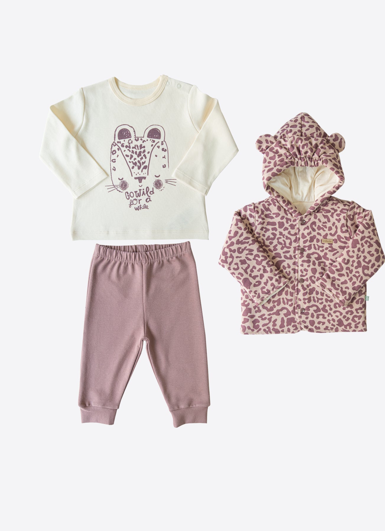 Organic Go Wild 3-teiliges Set