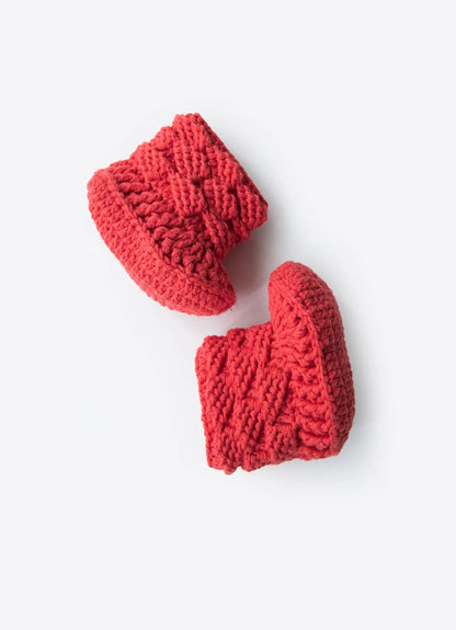 Organic Handgestricktes Hausschuh
