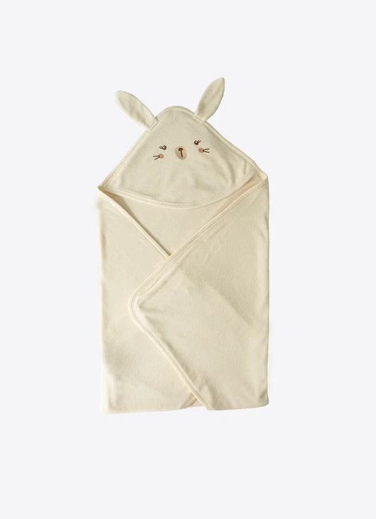 BIO BADETUCH LITTLE BUNNY BABY 85x95cm