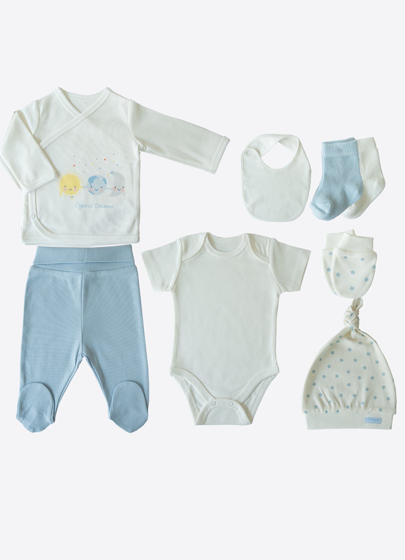 Organic New Dreams 10-teiliges Newborn Set
