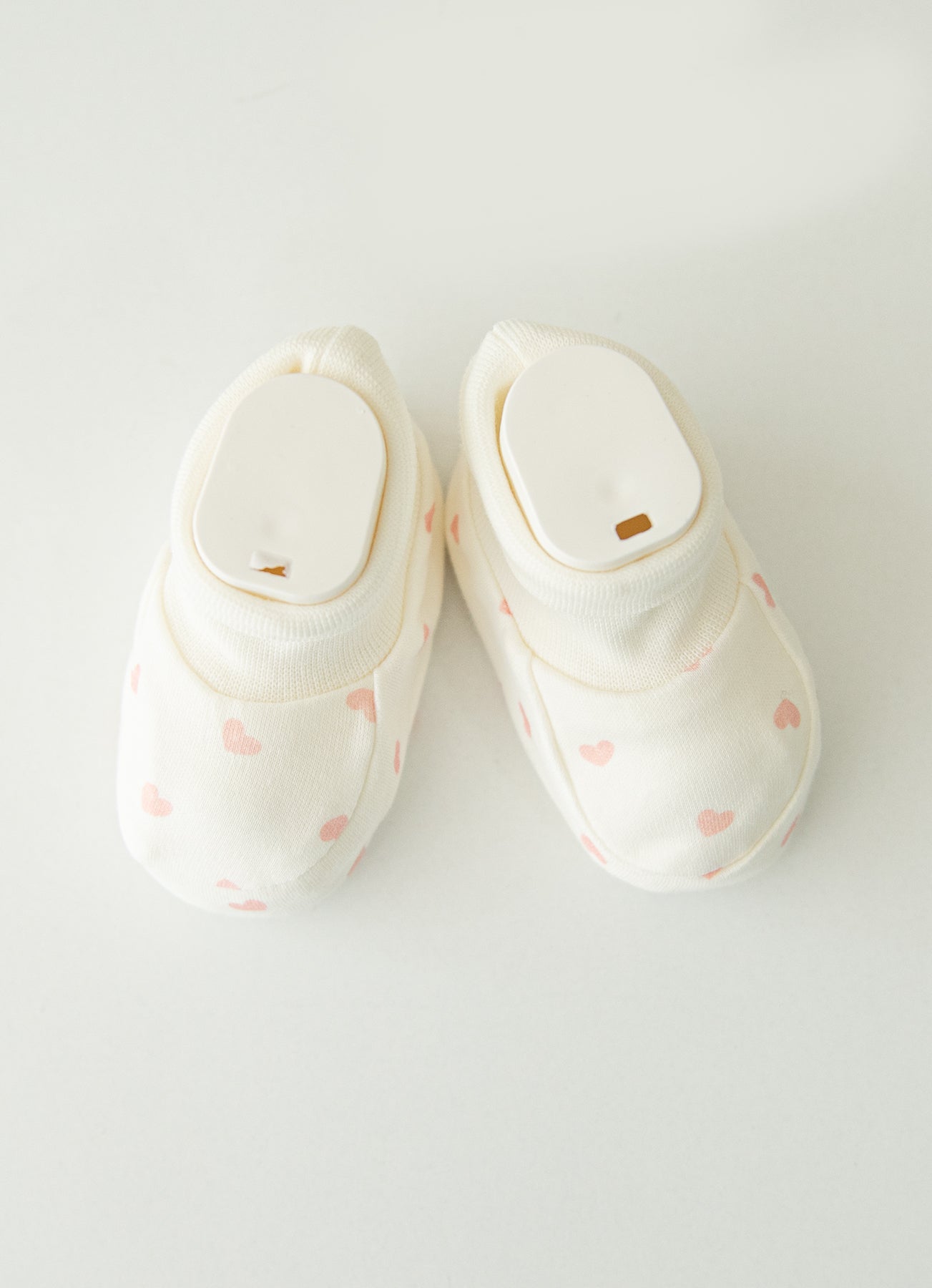 Organic New Dreams Babyschuhe - Rosa Herz