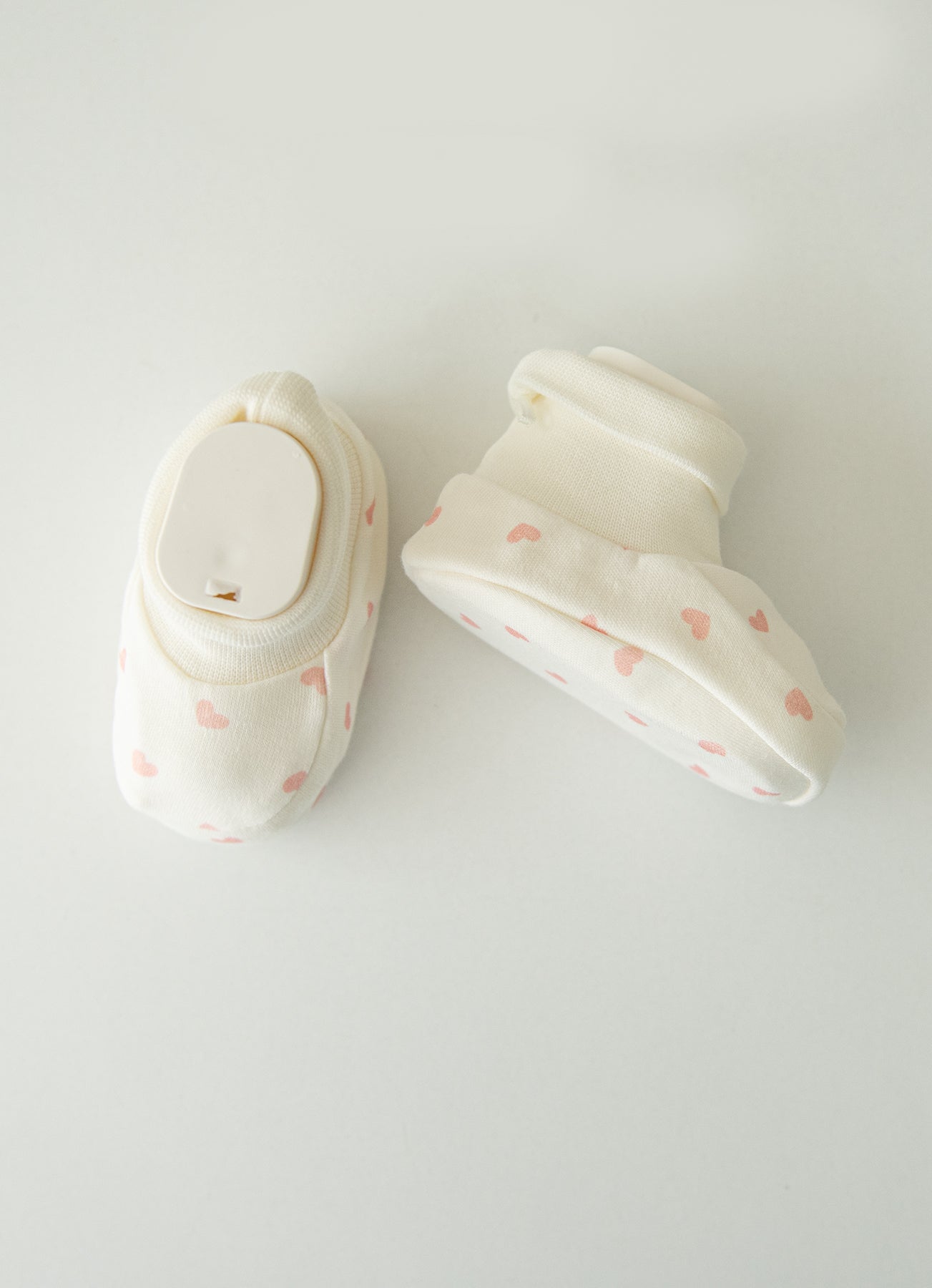 Organic New Dreams Babyschuhe - Rosa Herz
