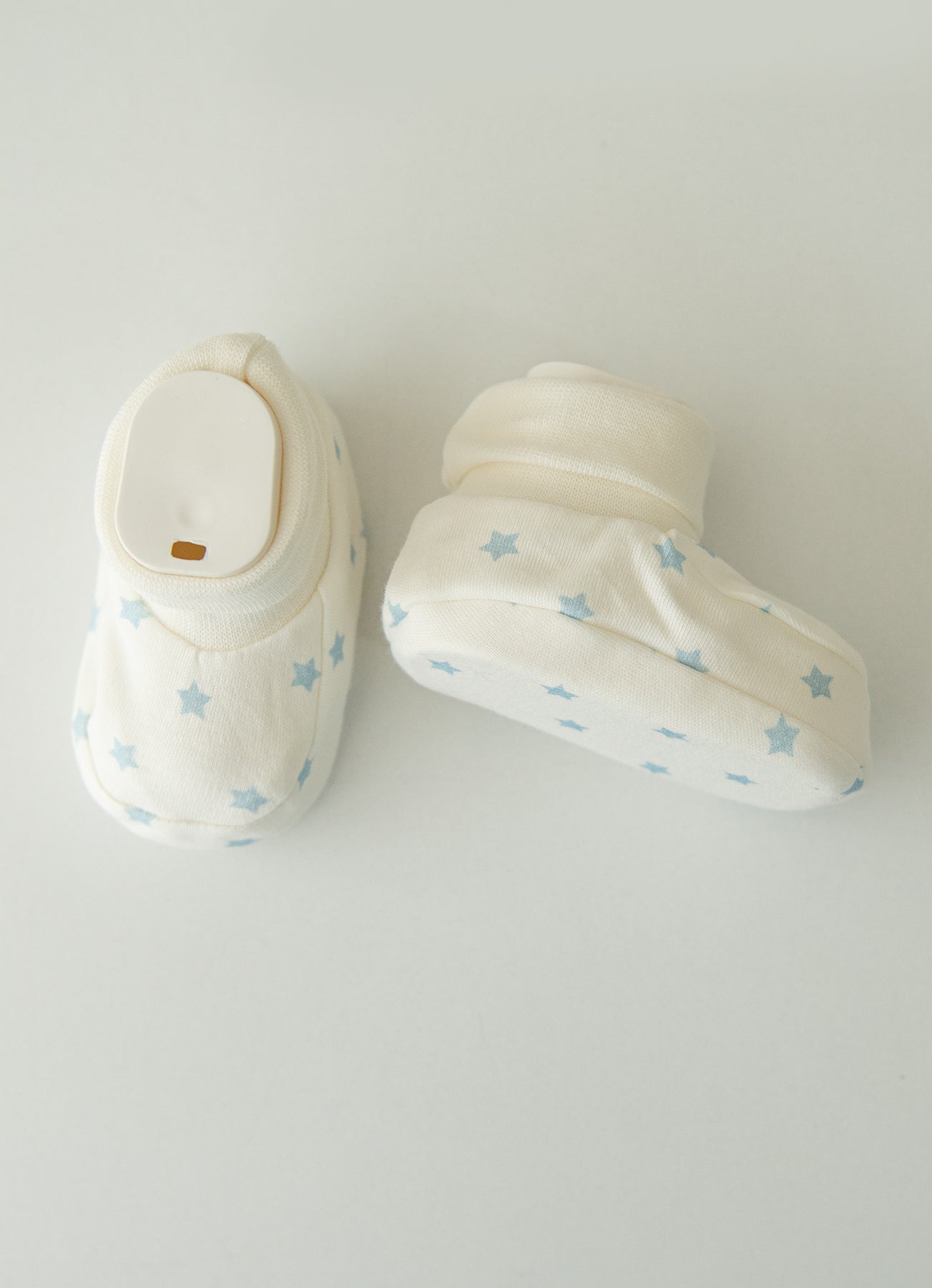 Organic New Dreams Babyschuhe - Blau Stern