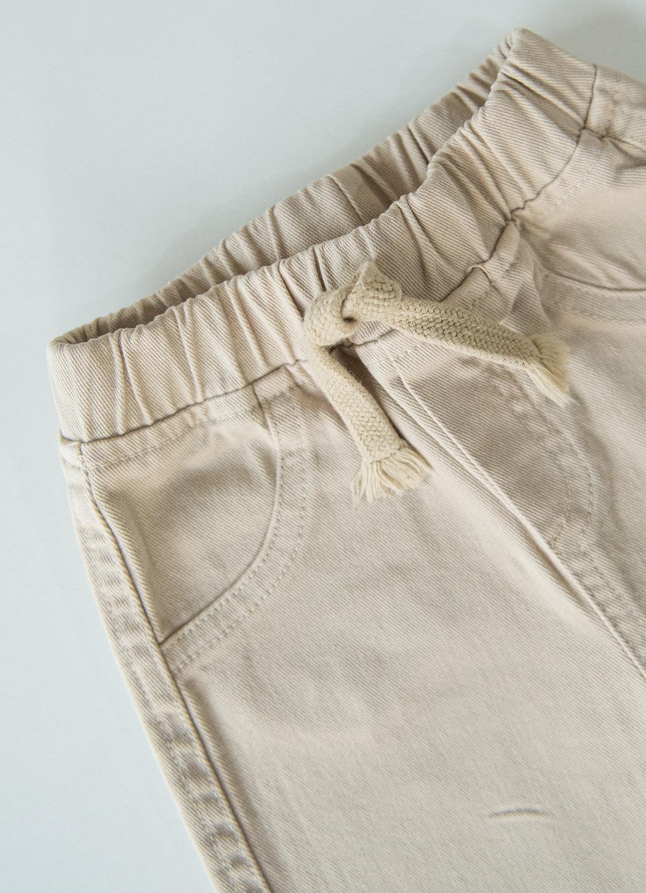 Chino-Hose Gabardine Beige