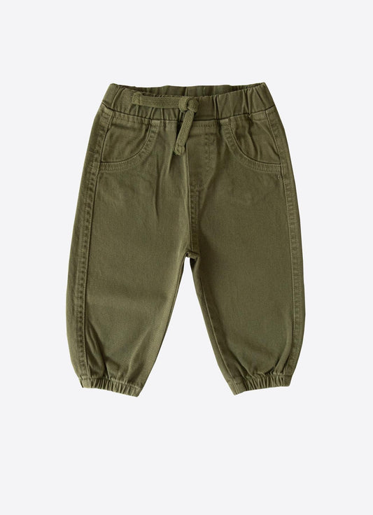 Chino-Hose Gabardine Grün