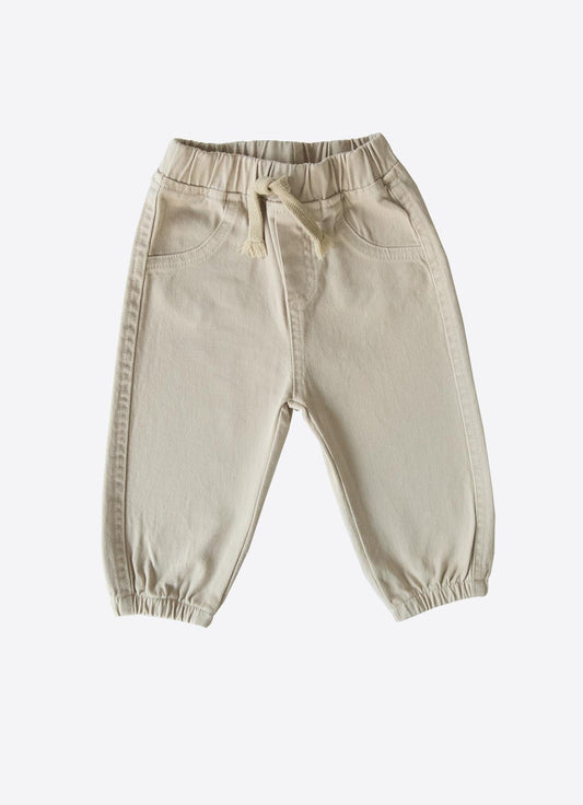Chino-Hose Gabardine Beige