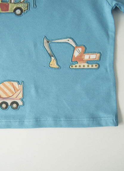Bio T-Shirt Working Hard 2-Teiliges Set