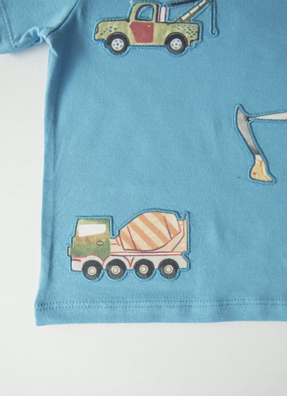 Bio T-Shirt Working Hard 2-Teiliges Set