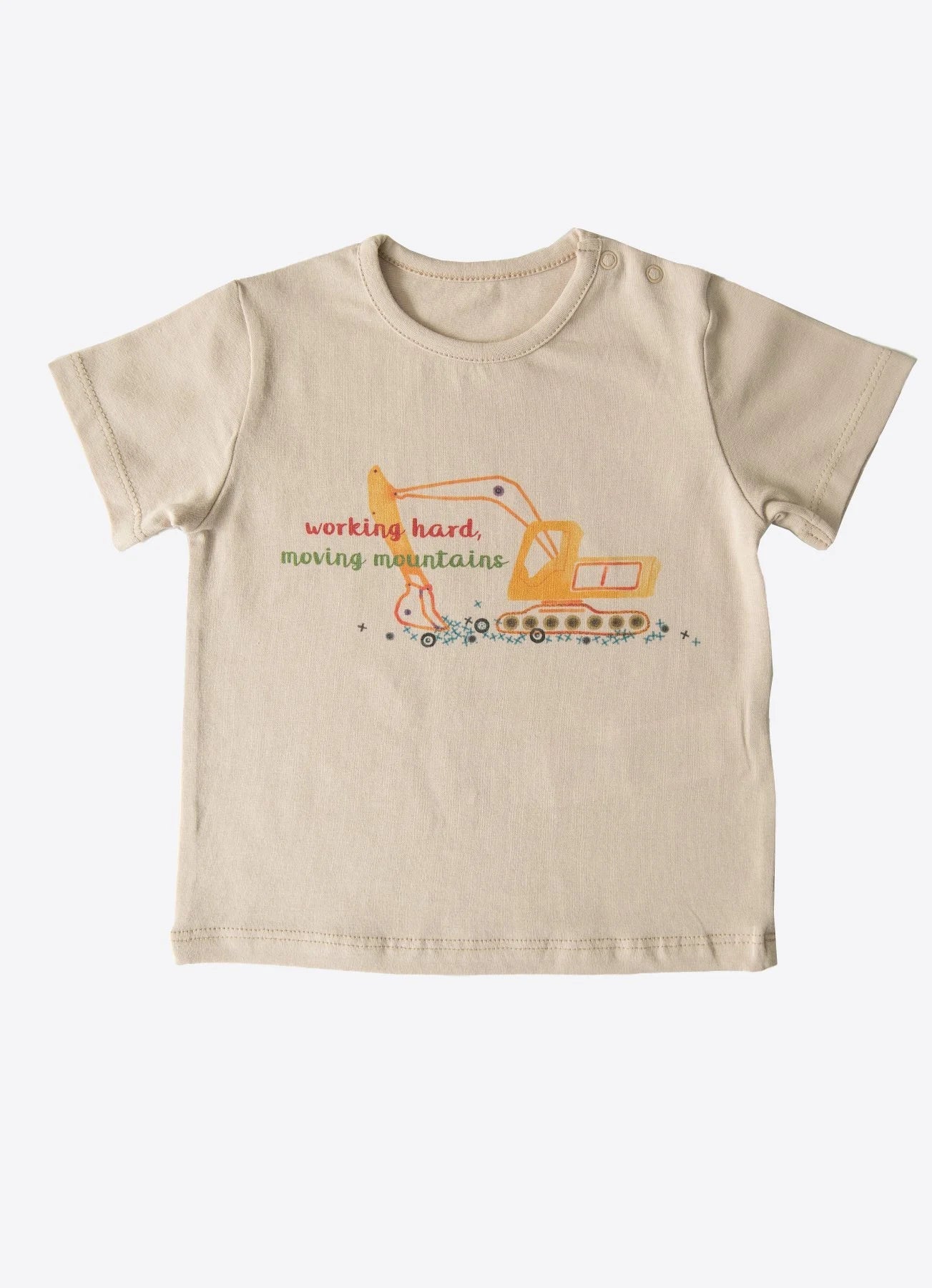 Bio T-Shirt Working Hard 2-Teiliges Set