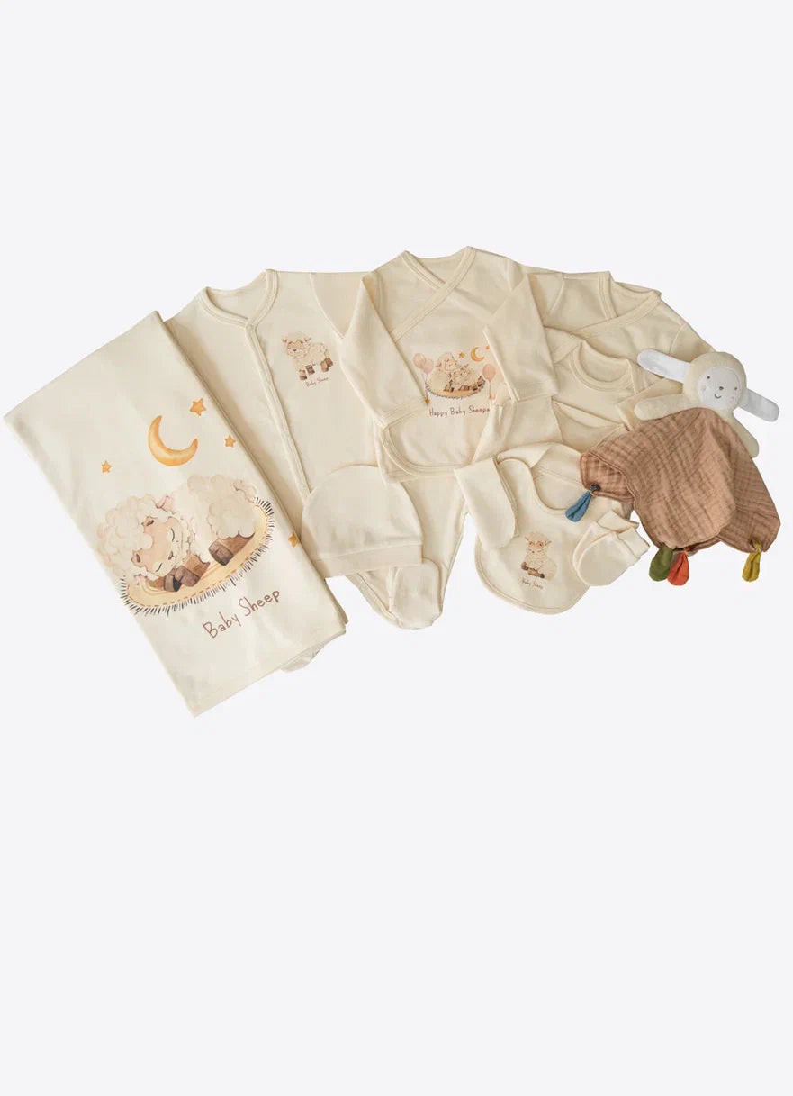 BIO 12-TEILIGES NEWBORN SET MOTHERS LAMB