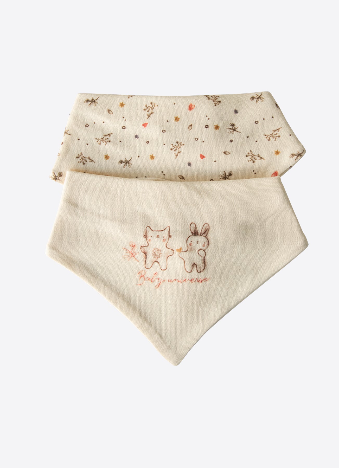 Organic Baby Universe 2er Set Lätzchen