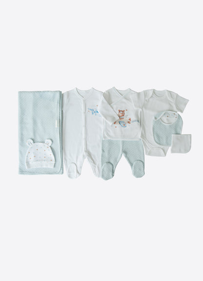 Organic Into The Sky 10-Teiliges Newborn Set