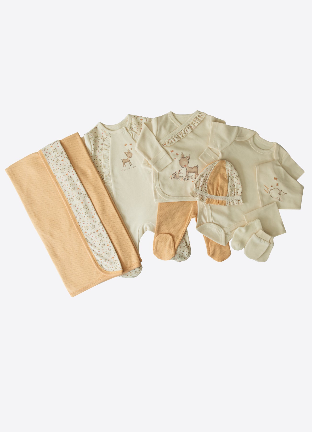 Organic Need is Love 10-Teiliges Newborn Set