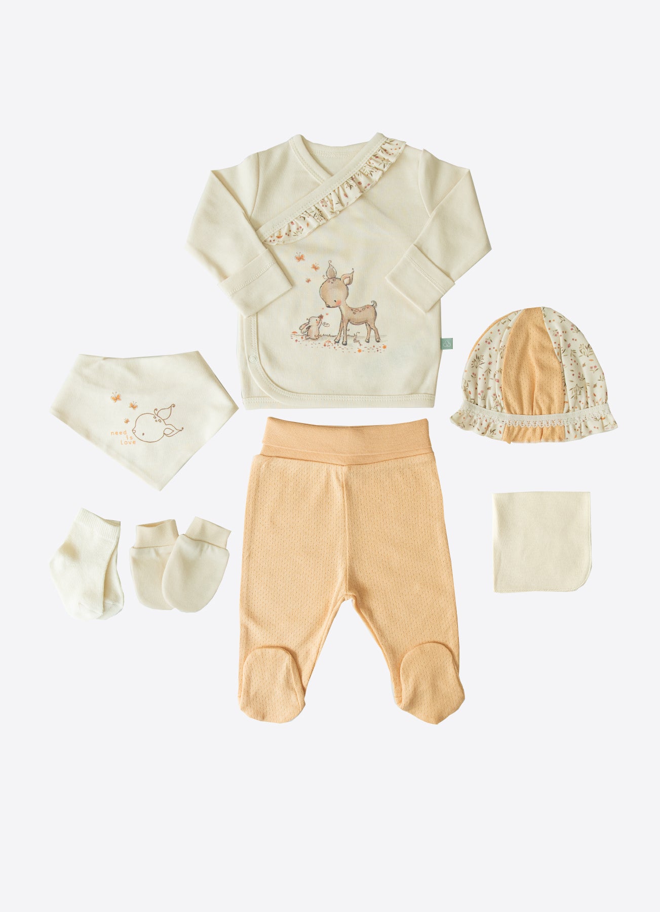 Organic Need is Love 10-Teiliges Newborn Set