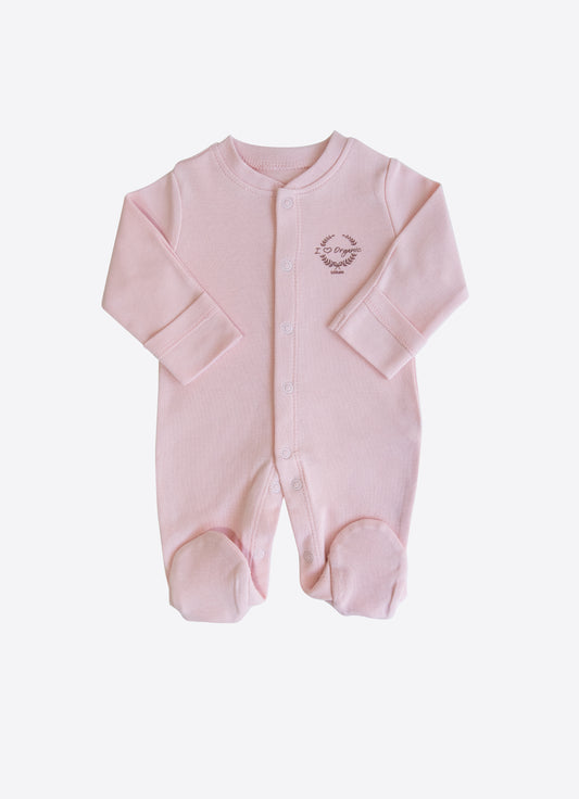 Bio Strampler Premature Rosa