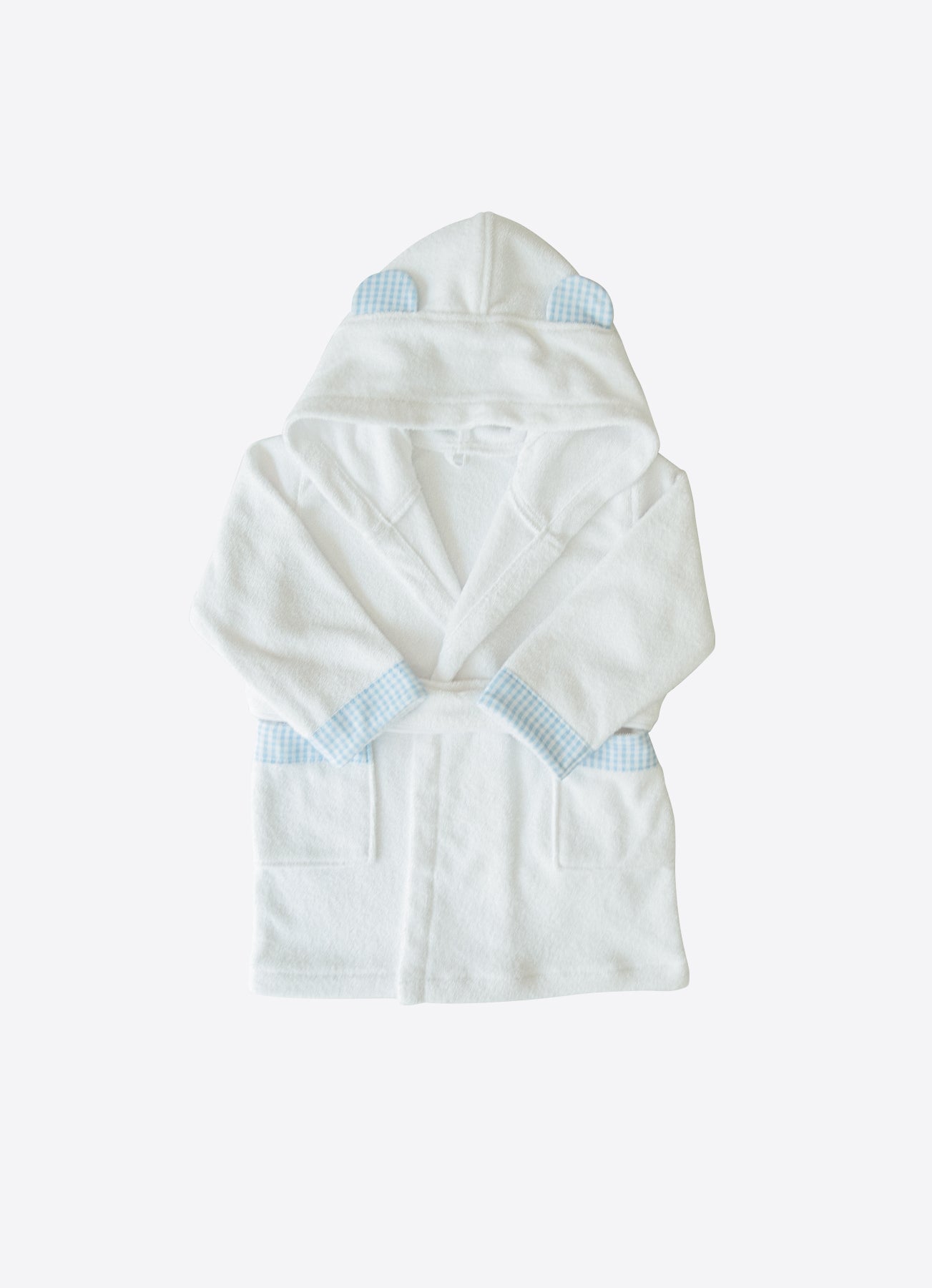 Organic Drm Bademantel Blau