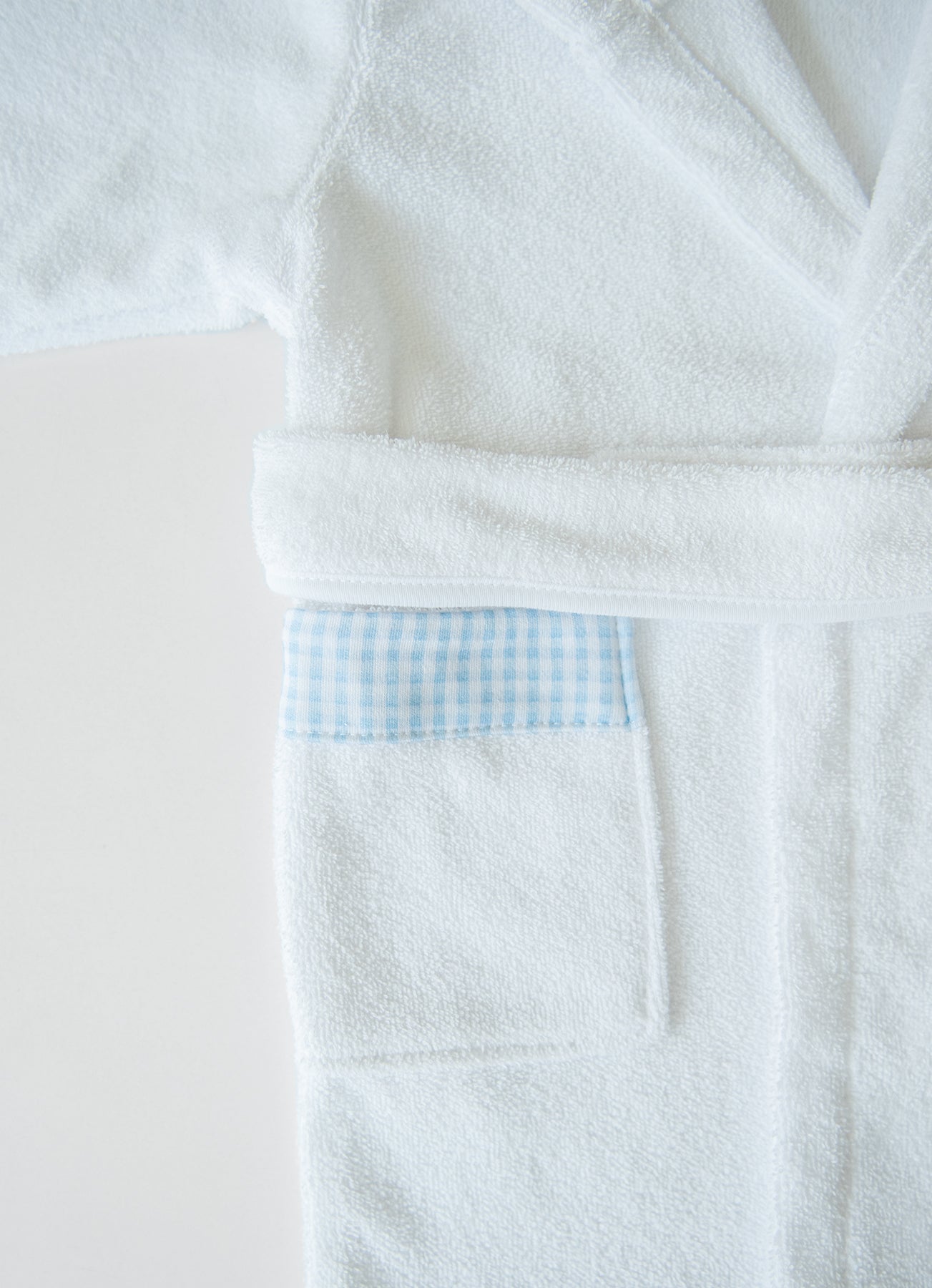 Organic Drm Bademantel Blau