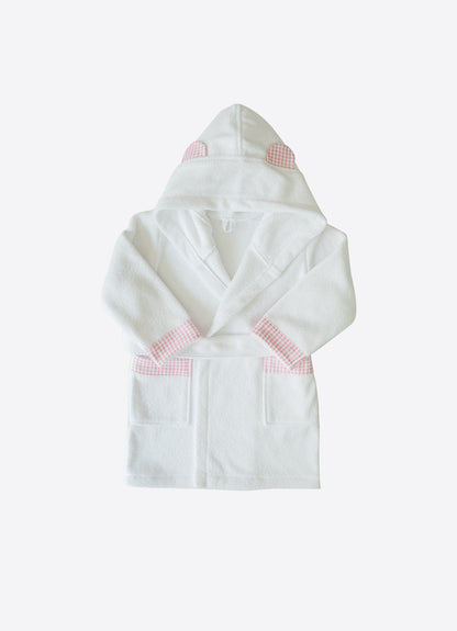 Organic Drm Bademantel Rosa