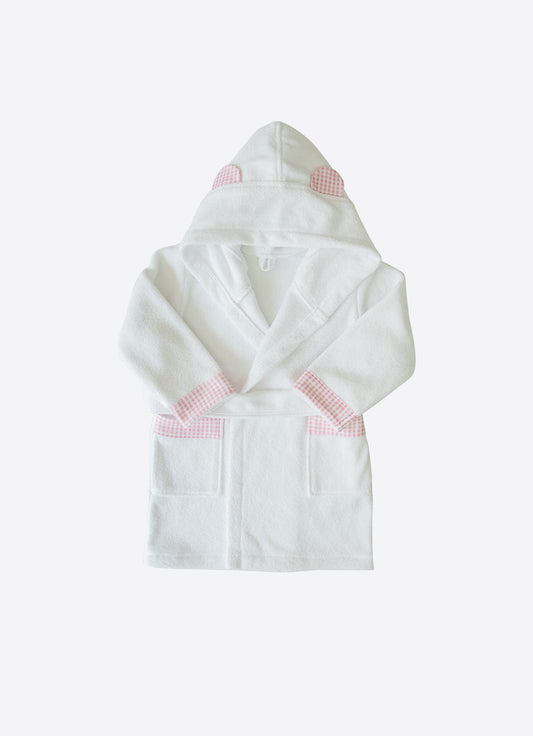 Organic Drm Bademantel Rosa