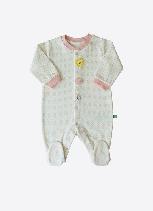 Organic New Dreams Strampler Rosa