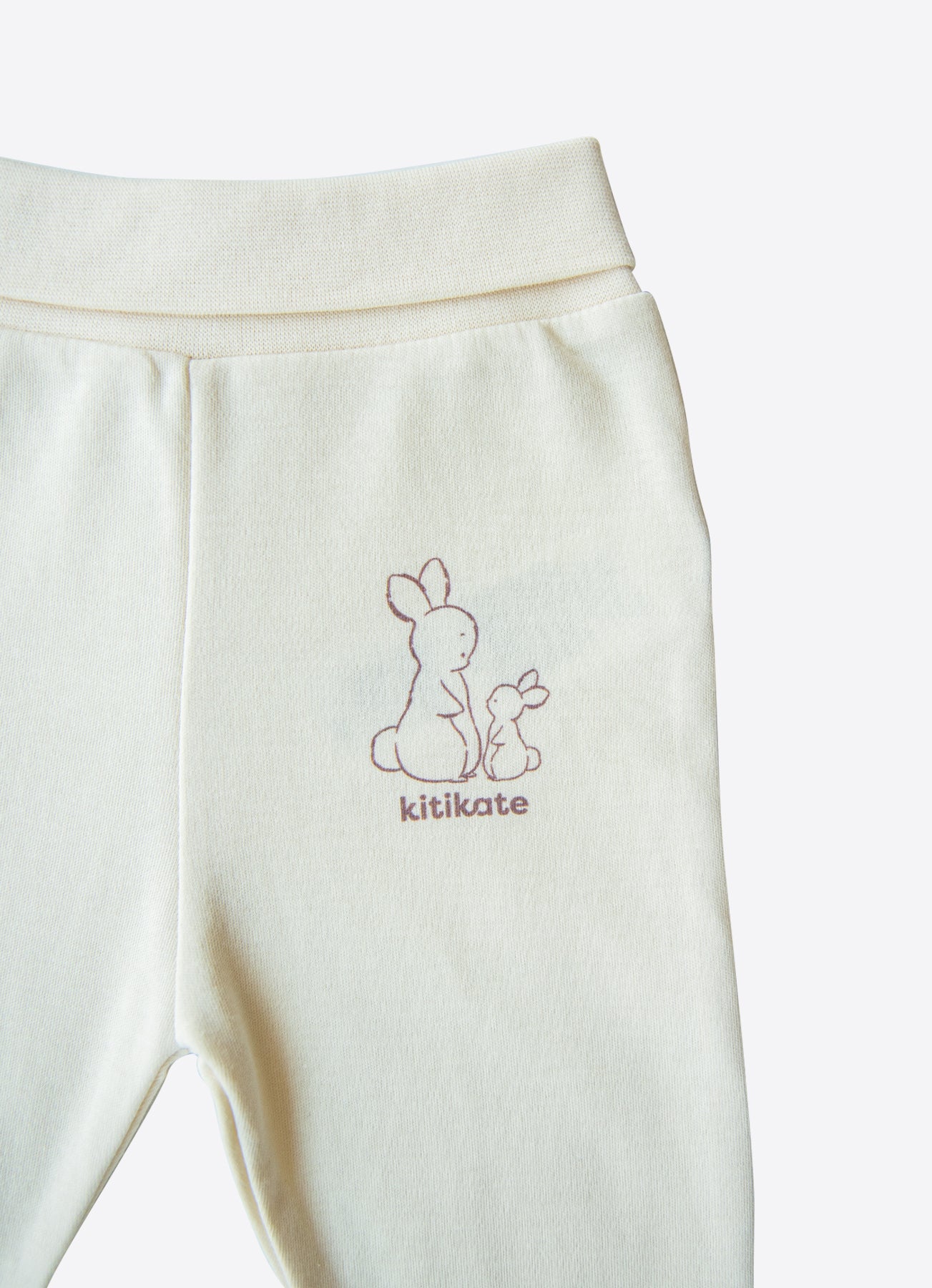 Organic New Basic Hose Cremeweiß