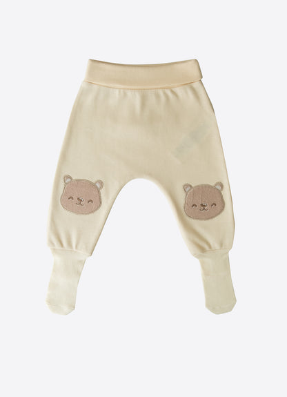Organic Höschen mit Socken Tina Cremeweiß