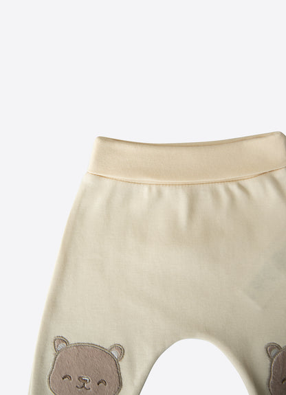 Organic Höschen mit Socken Tina Cremeweiß