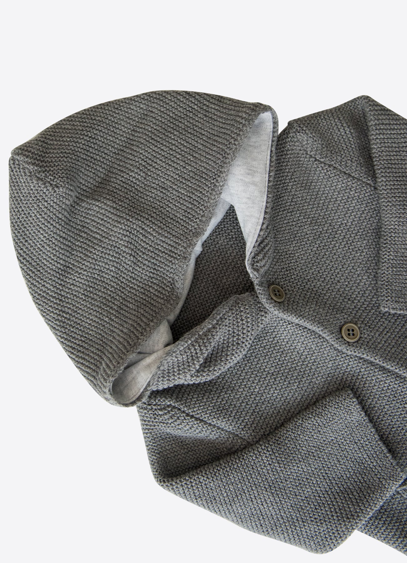 Bio Strickjacke Tanton Grau