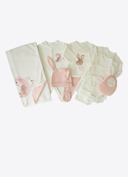 BIO 12-TEILIGES NEWBORN SET SWEET RABBIT