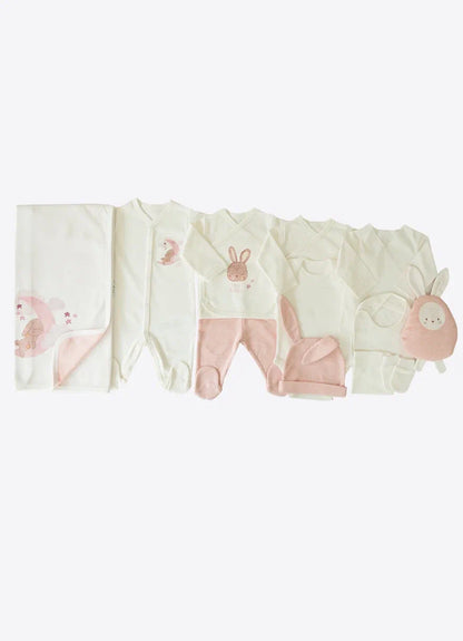 BIO 12-TEILIGES NEWBORN SET SWEET RABBIT