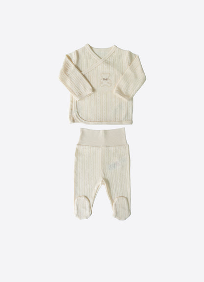 Newbornset 5er Organic Jeremy Beige