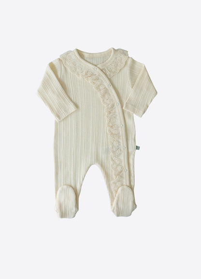 Organic Jaclin Strampler - Beige