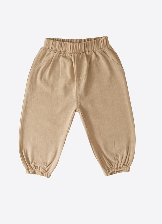 Leinenhose Oden Dunkelbeige