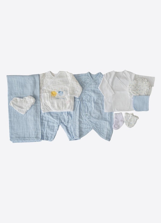 BIO NEWBORN 10-TEILIGES SET DREAMS MUSLIN BOY