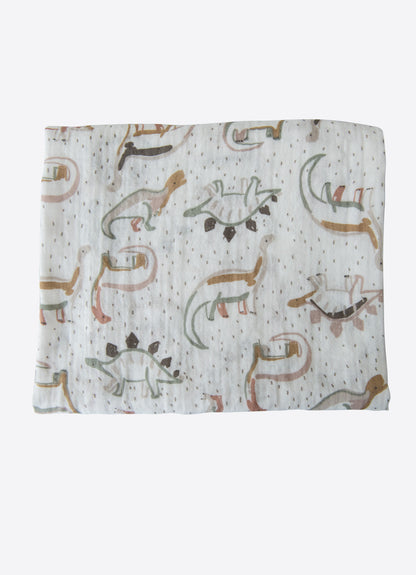Bio Dinocan Musselin Decke 80x90 cm