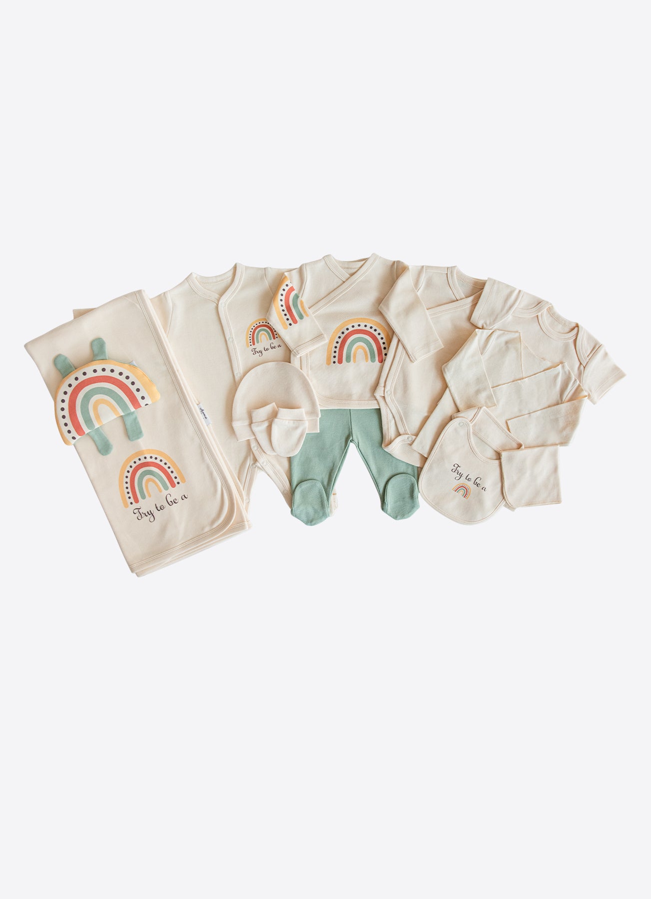 Bio Rainbow 12-Teiliges Newborn Set