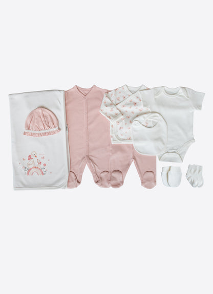 Bio Swan 10-Teiliges Newborn Set